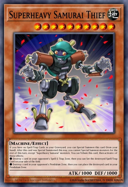 Superheavy Samurai Thief, 2016 Mega-Tins Mega Pack MP16-EN108