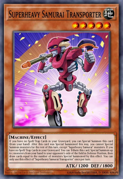 Superheavy Samurai Transporter, 2016 Mega-Tins Mega Pack MP16-EN109