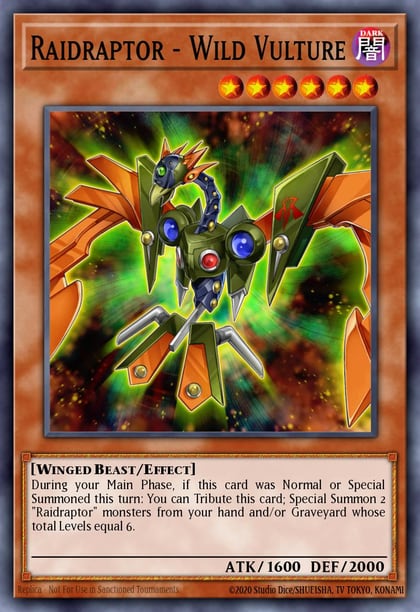 Raidraptor - Wild Vulture, 2016 Mega-Tins Mega Pack MP16-EN116