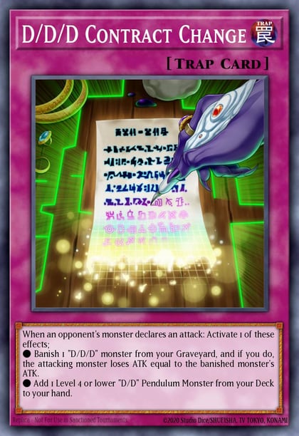 D/D/D Contract Change, 2016 Mega-Tins Mega Pack MP16-EN154