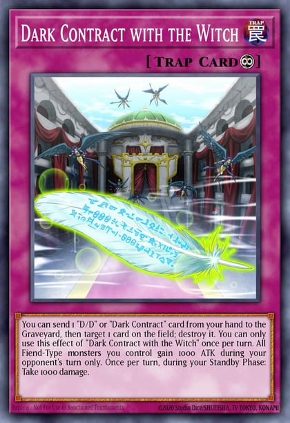 Dark Contract with the Witch, 2016 Mega-Tins Mega Pack MP16-EN170