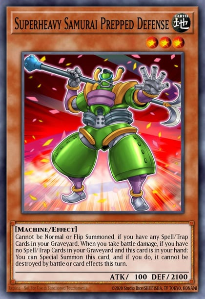 Superheavy Samurai Prepped Defense, 2016 Mega-Tins Mega Pack MP16-EN180