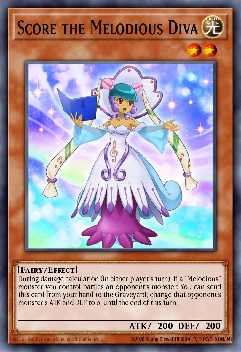 Score the Melodious Diva, 2016 Mega-Tins Mega Pack MP16-EN184