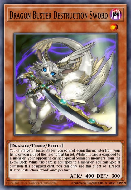 Dragon Buster Destruction Sword, 2016 Mega-Tins Mega Pack MP16-EN190