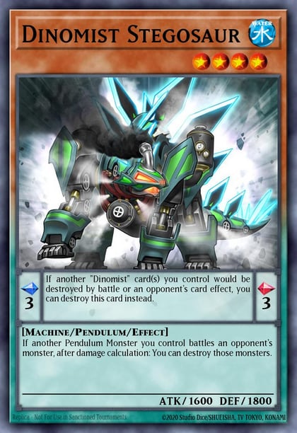 Dinomist Stegosaur, 2016 Mega-Tins Mega Pack MP16-EN193