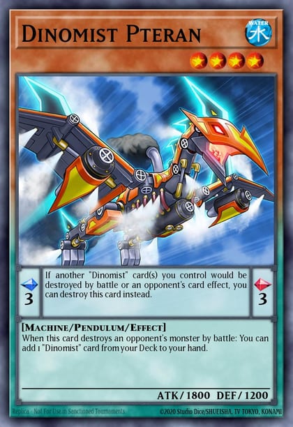 Dinomist Pteran, 2016 Mega-Tins Mega Pack MP16-EN195