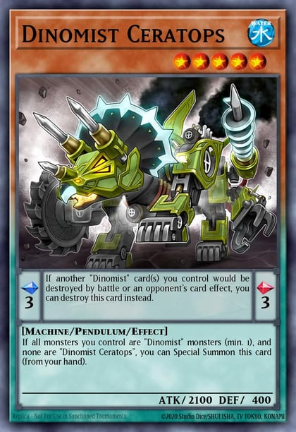 Dinomist Ceratops, 2016 Mega-Tins Mega Pack MP16-EN197