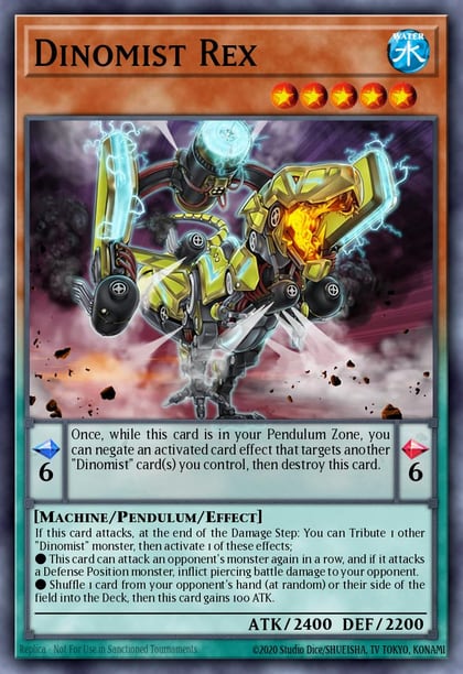 Dinomist Rex, 2016 Mega-Tins Mega Pack MP16-EN198