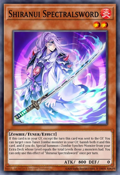 Shiranui Spectralsword, 2016 Mega-Tins Mega Pack MP16-EN199