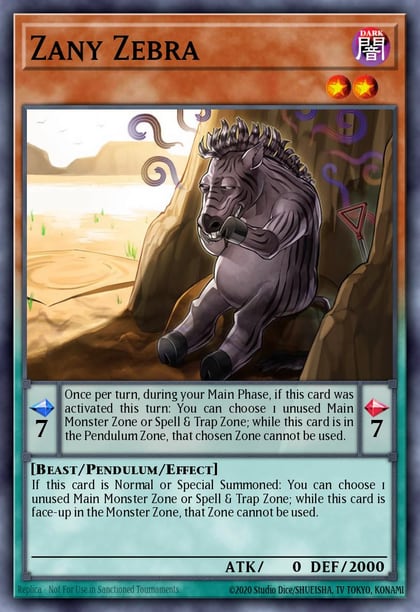 Zany Zebra, 2016 Mega-Tins Mega Pack MP16-EN209