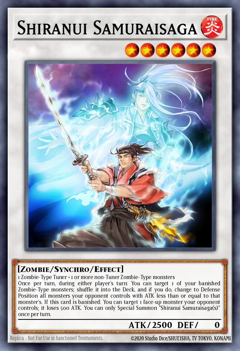 Shiranui Samuraisaga, 2016 Mega-Tins Mega Pack MP16-EN211