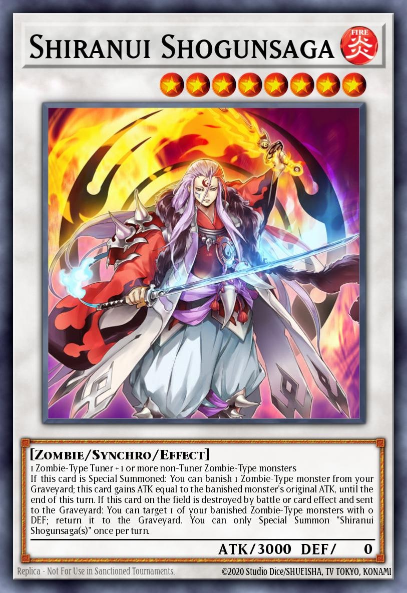 Shiranui Shogunsaga, 2016 Mega-Tins Mega Pack MP16-EN212