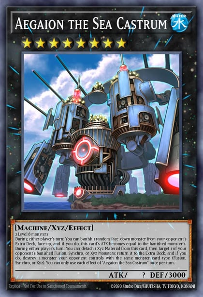Aegaion the Sea Castrum, 2016 Mega-Tins Mega Pack MP16-EN213
