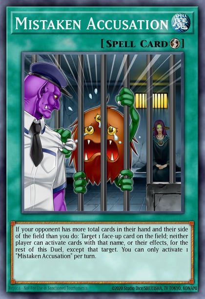 Mistaken Accusation, 2016 Mega-Tins Mega Pack MP16-EN222