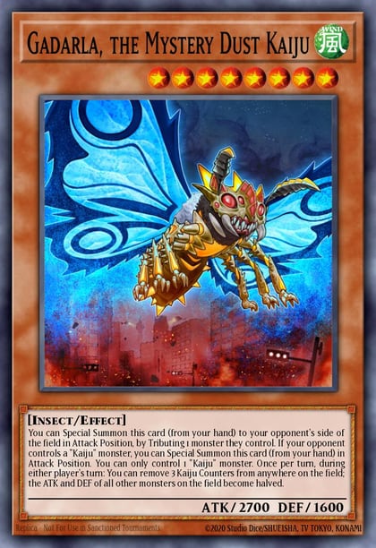 Gadarla, the Mystery Dust Kaiju, 2016 Mega-Tins Mega Pack MP16-EN234