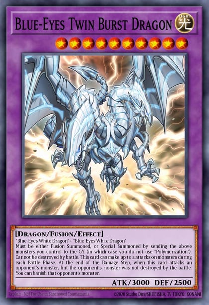 Blue-Eyes Twin Burst Dragon, 2017 Mega-Tins Mega Pack MP17-EN056