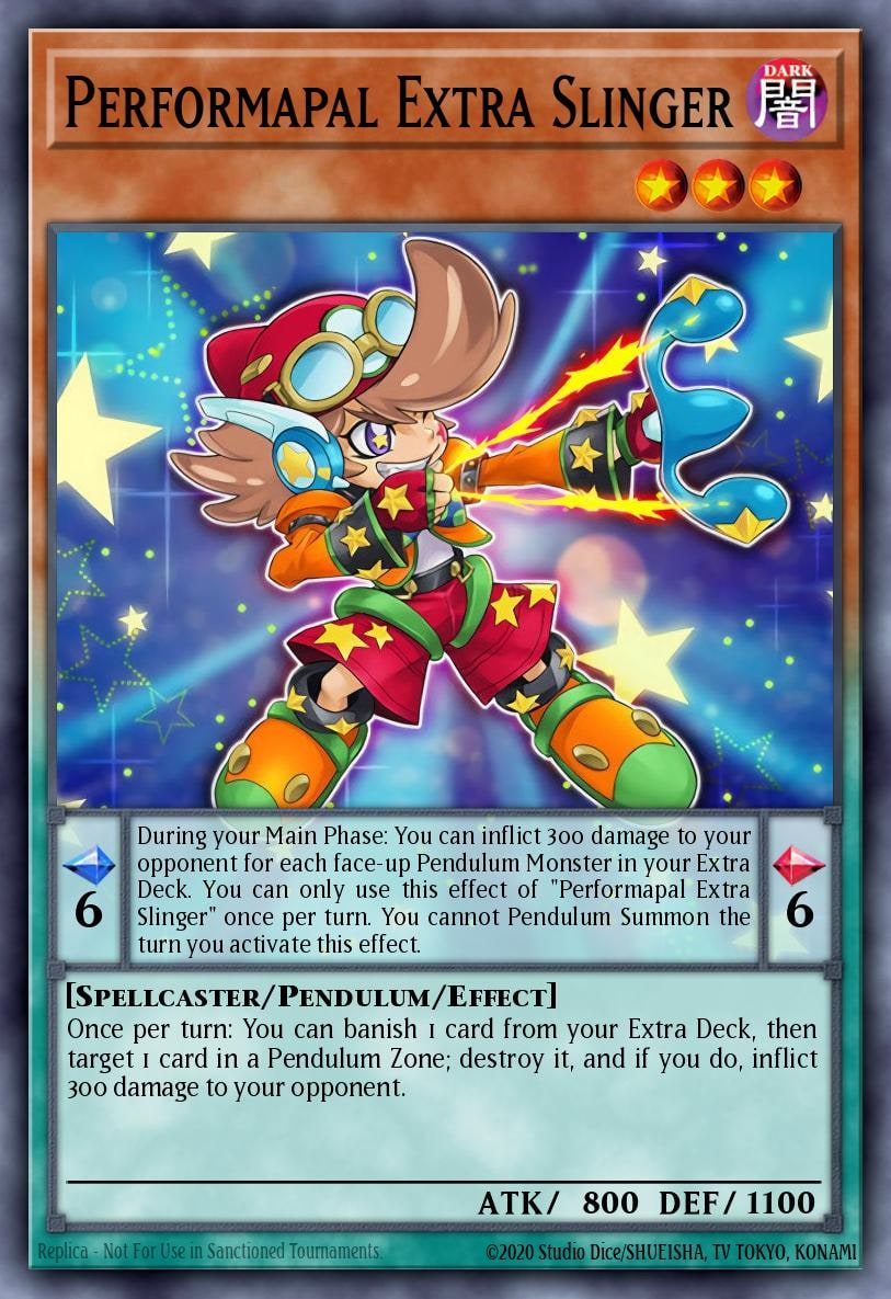 Performapal Extra Slinger, 2017 Mega-Tins Mega Pack MP17-EN060