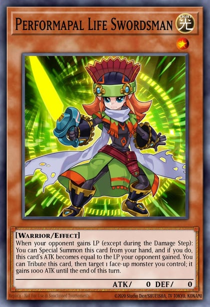 Performapal Life Swordsman, 2017 Mega-Tins Mega Pack MP17-EN064