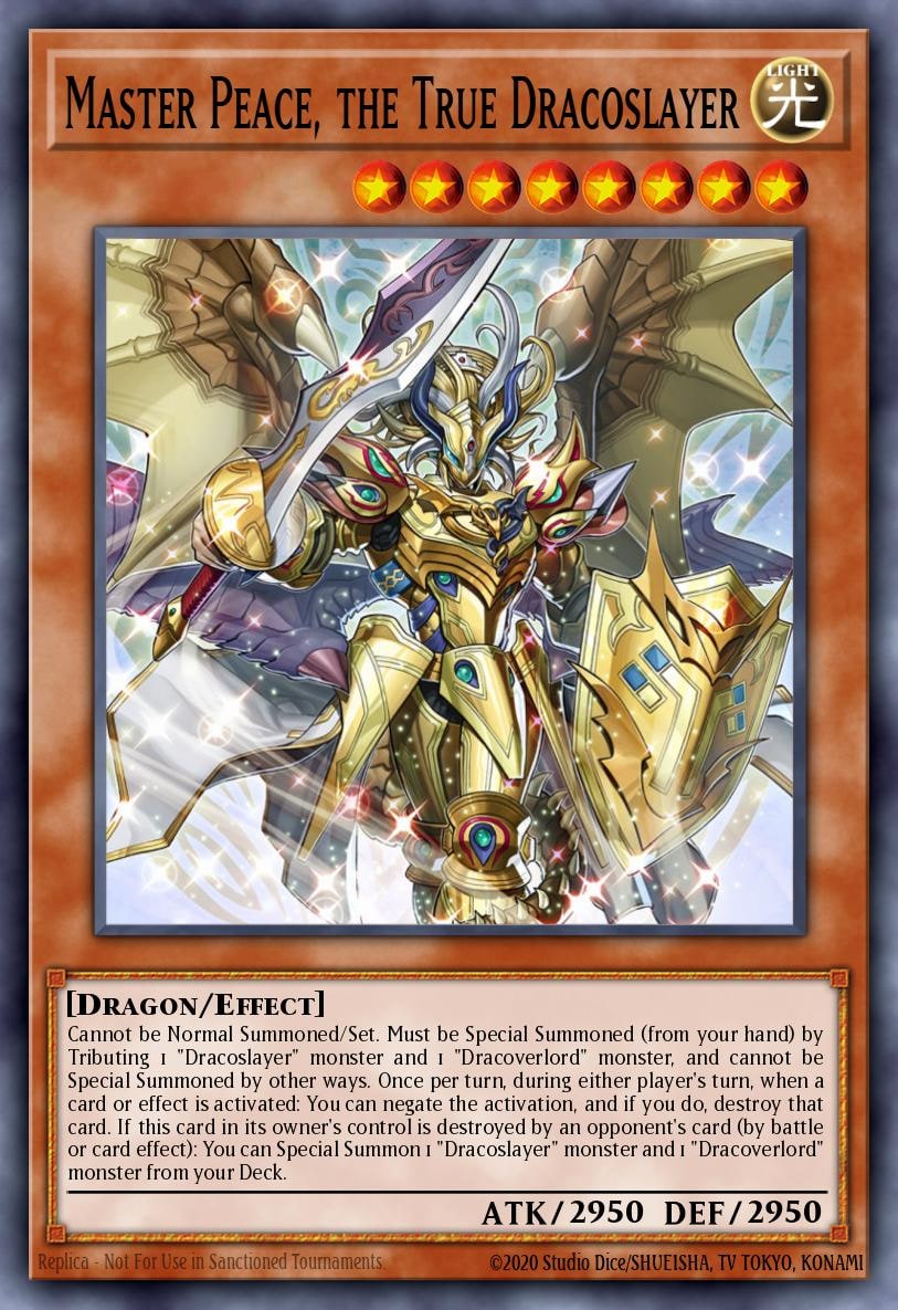 Master Peace, the True Dracoslayer, 2017 Mega-Tins Mega Pack MP17-EN075