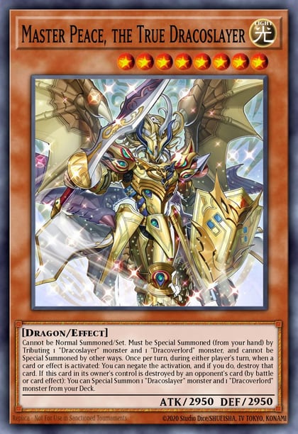 Master Peace, the True Dracoslayer, 2017 Mega-Tins Mega Pack MP17-EN075