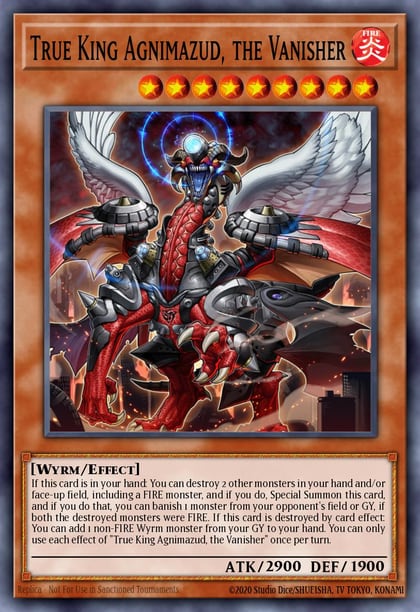 True King Agnimazud, the Vanisher, 2017 Mega-Tins Mega Pack MP17-EN080