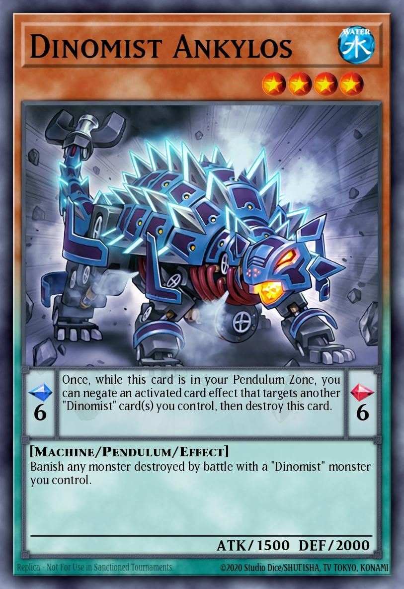 Dinomist Ankylos, 2017 Mega-Tins Mega Pack MP17-EN081