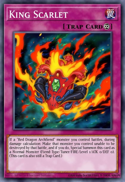 King Scarlet, 2017 Mega-Tins Mega Pack MP17-EN109