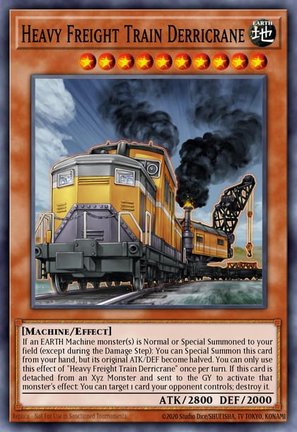 Heavy Freight Train Derricrane, 2017 Mega-Tins Mega Pack MP17-EN118