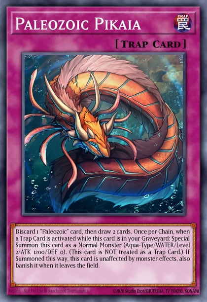 Paleozoic Pikaia, 2017 Mega-Tins Mega Pack MP17-EN125