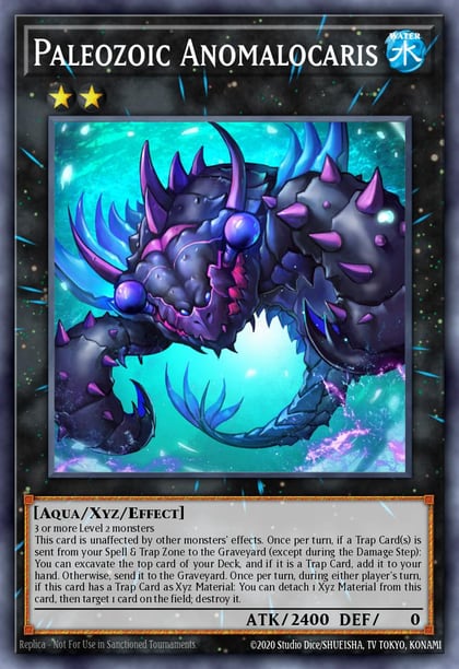 Paleozoic Anomalocaris, 2017 Mega-Tins Mega Pack MP17-EN126