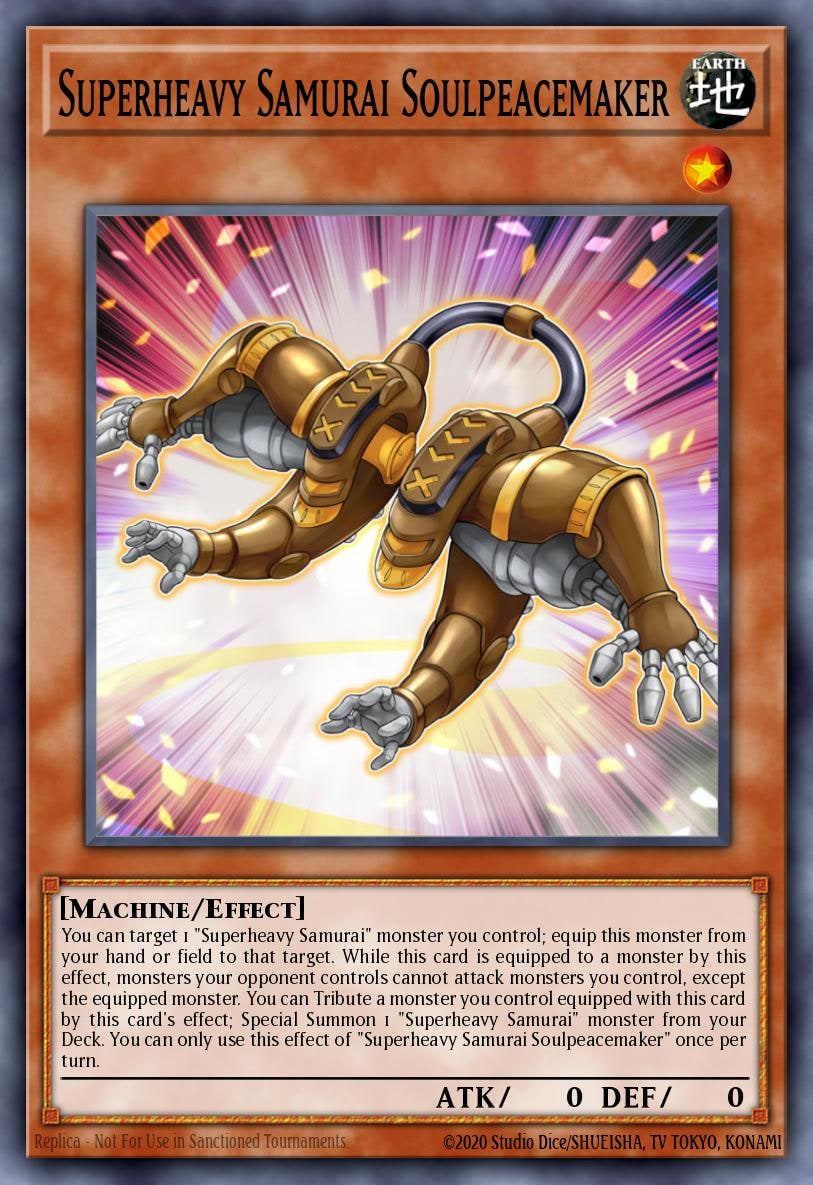 Superheavy Samurai Soulpeacemaker, 2017 Mega-Tins Mega Pack MP17-EN134