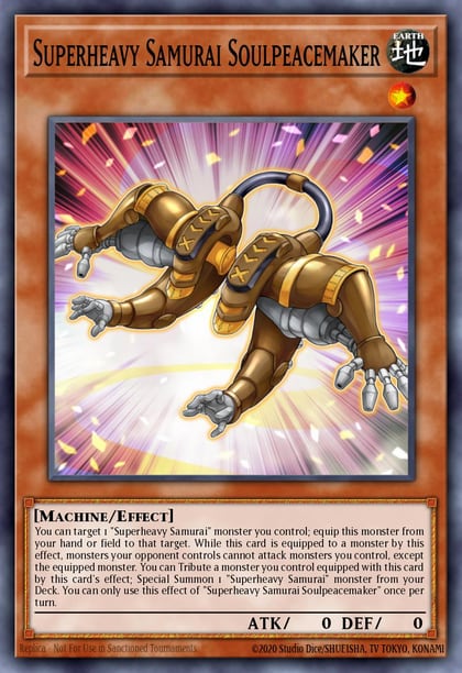 Superheavy Samurai Soulpeacemaker, 2017 Mega-Tins Mega Pack MP17-EN134