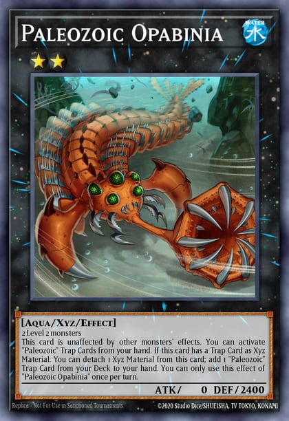 Paleozoic Opabinia, 2017 Mega-Tins Mega Pack MP17-EN172
