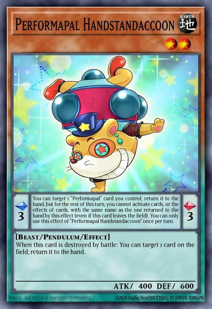 Performapal Handstandaccoon, 2017 Mega-Tins Mega Pack MP17-EN174