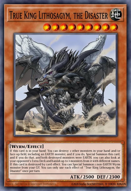 True King Lithosagym, the Disaster, 2017 Mega-Tins Mega Pack MP17-EN186