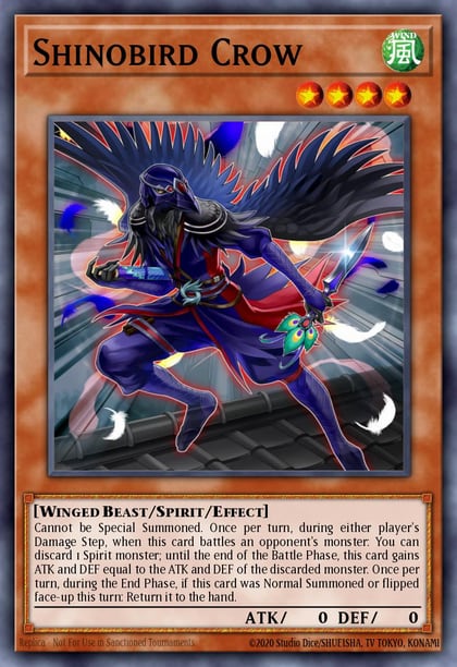 Shinobird Crow, 2017 Mega-Tins Mega Pack MP17-EN188