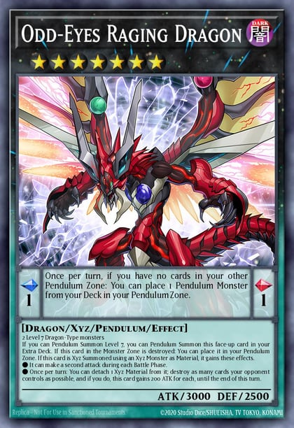 Odd-Eyes Raging Dragon, 2017 Mega-Tins Mega Pack MP17-EN205