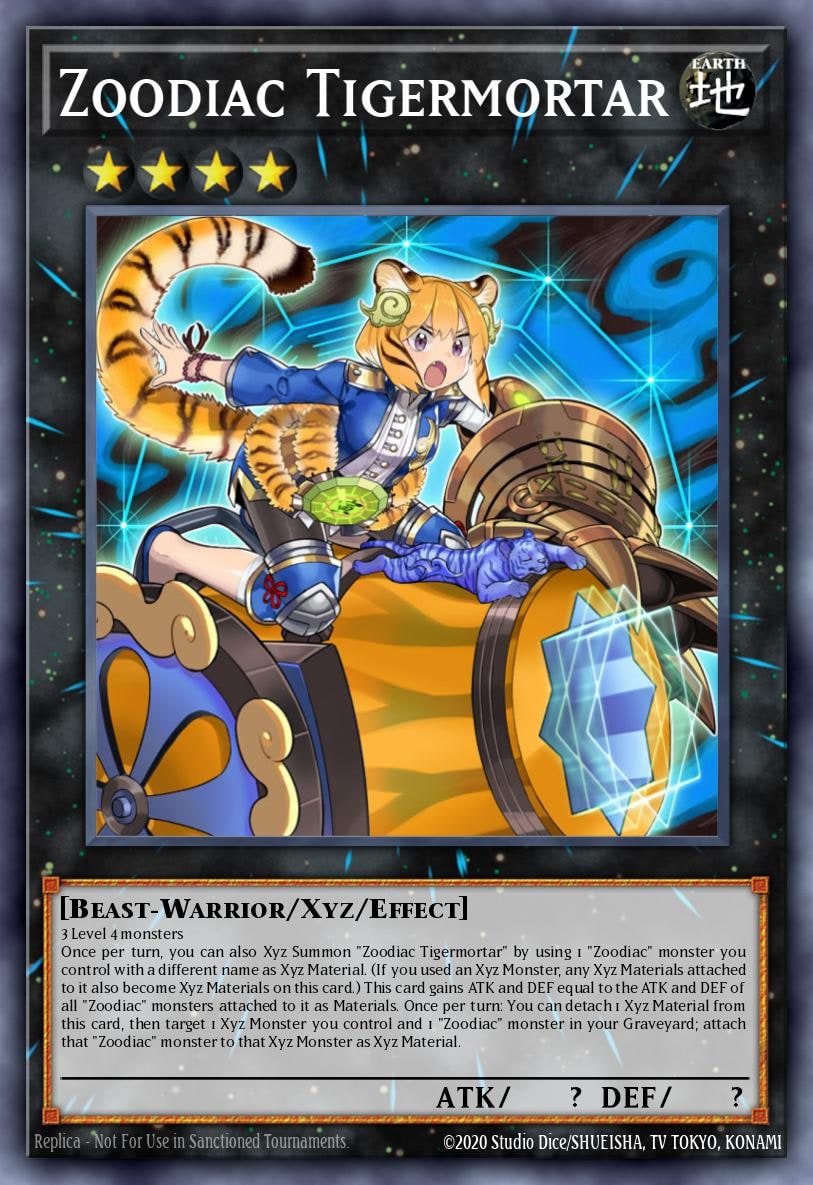 Zoodiac Tigermortar, 2017 Mega-Tins Mega Pack MP17-EN207