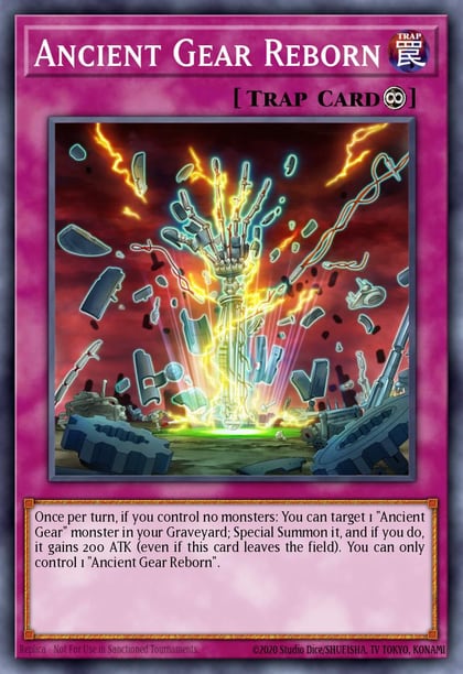 Ancient Gear Reborn, 2017 Mega-Tins Mega Pack MP17-EN222