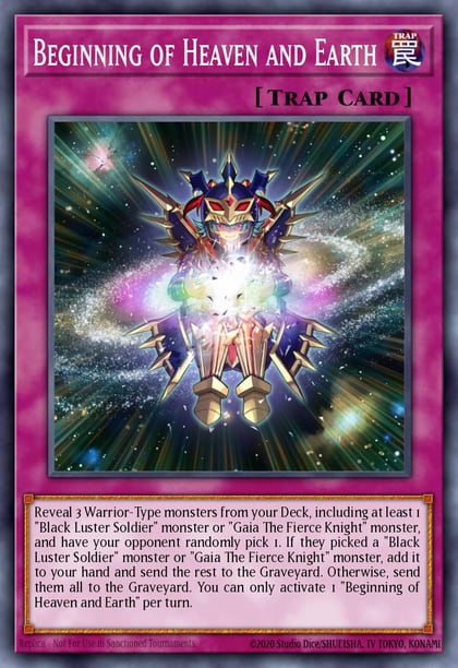 Beginning of Heaven and Earth, 2017 Mega-Tins Mega Pack MP17-EN225