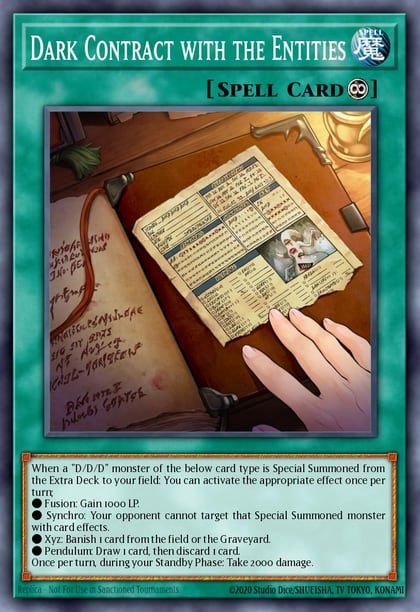 Dark Contract with the Entities, 2017 Mega-Tins Mega Pack MP17-EN239