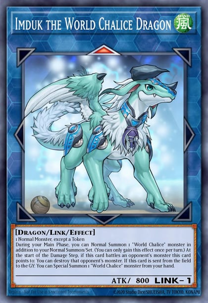 Imduk the World Chalice Dragon, 2018 Mega-Tins Mega Pack MP18-EN066