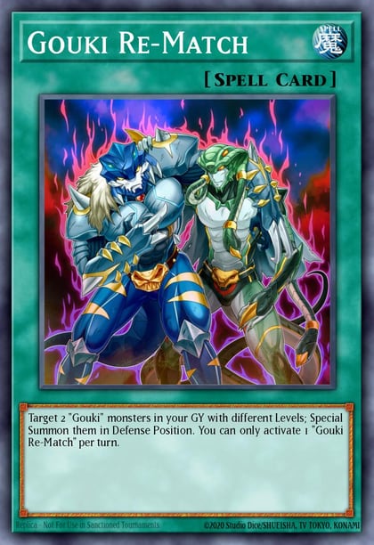 Gouki Re-Match, 2018 Mega-Tins Mega Pack MP18-EN070