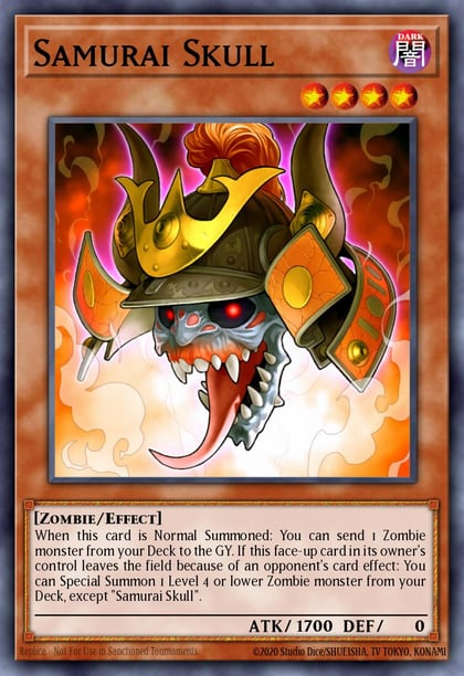 Samurai Skull, 2018 Mega-Tins Mega Pack MP18-EN089