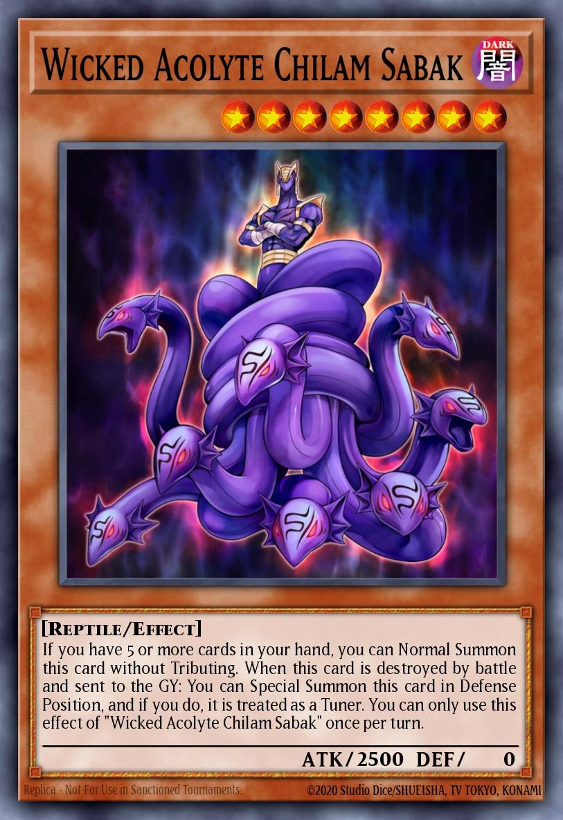 Wicked Acolyte Chilam Sabak, 2018 Mega-Tins Mega Pack MP18-EN098