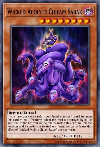 Wicked Acolyte Chilam Sabak, 2018 Mega-Tins Mega Pack MP18-EN098