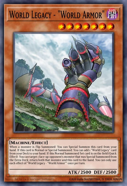 World Legacy - "World Armor", 2018 Mega-Tins Mega Pack MP18-EN117