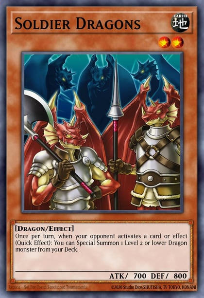 Soldier Dragons, 2018 Mega-Tins Mega Pack MP18-EN121