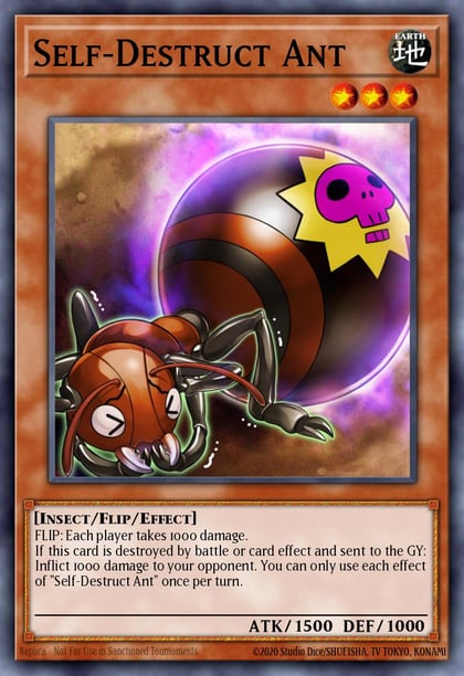 Self-Destruct Ant, 2018 Mega-Tins Mega Pack MP18-EN124