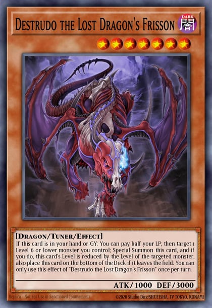 Destrudo the Lost Dragon's Frisson, 2018 Mega-Tins Mega Pack MP18-EN127